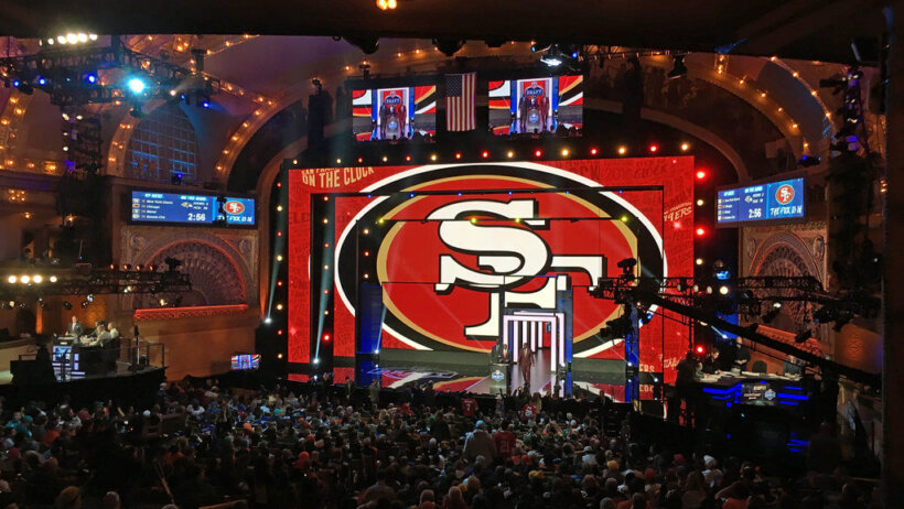 49ers selection at the NFL Draft.