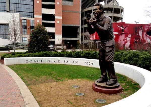 Nick Saban statue