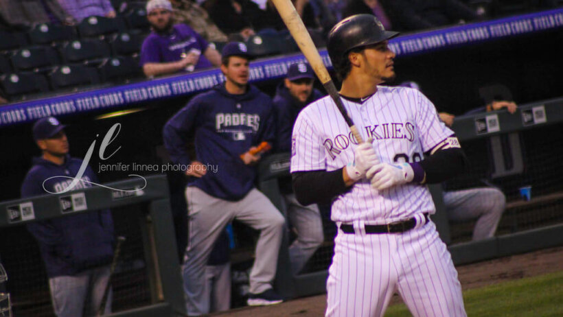 Colorado Rockies star Nolan Arenado.