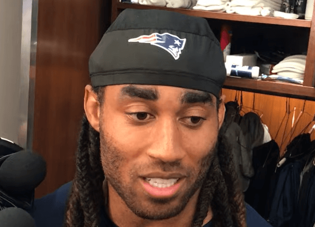 Stephon Gilmore answering questions