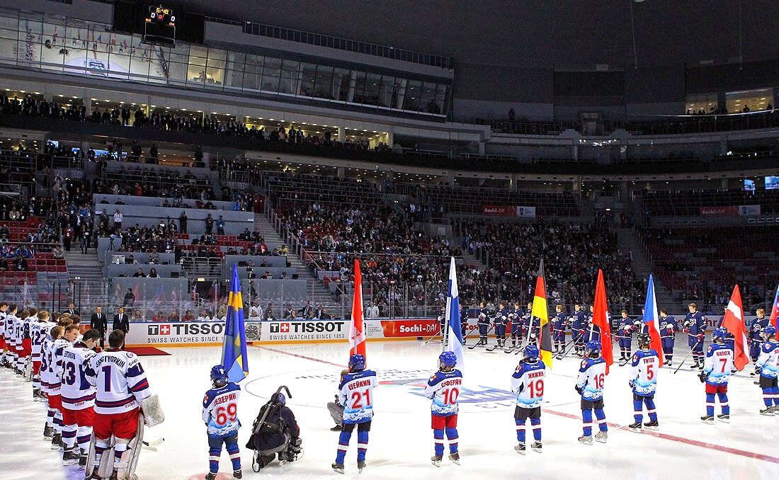 World Hockey Championships ceremony
