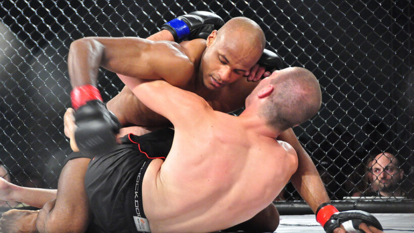 A classic MMA Ground & pound