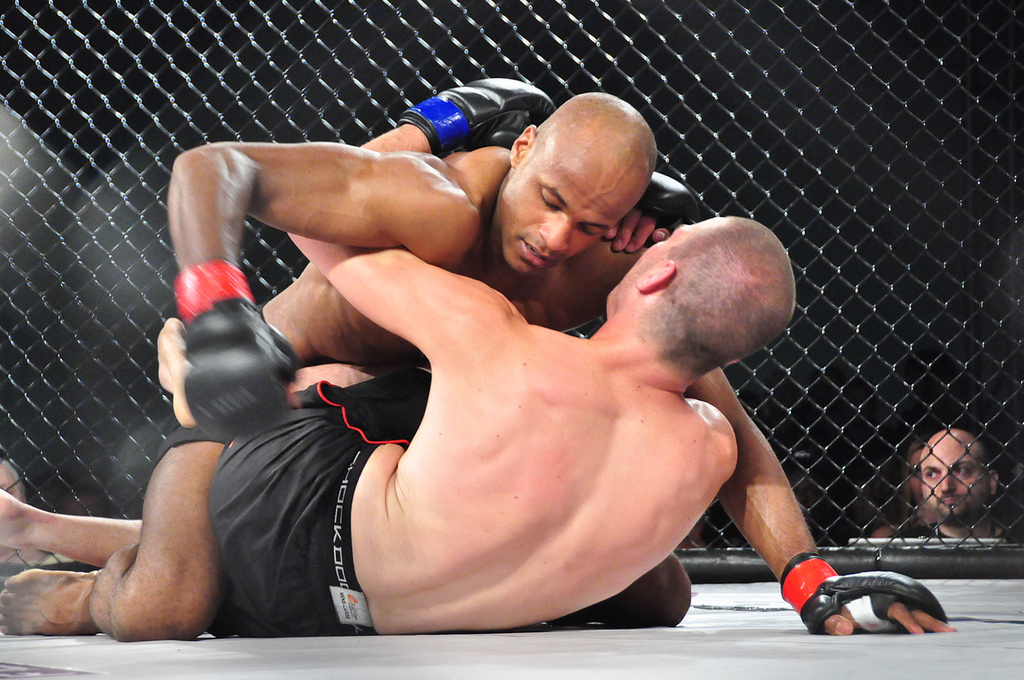A classic MMA Ground & pound