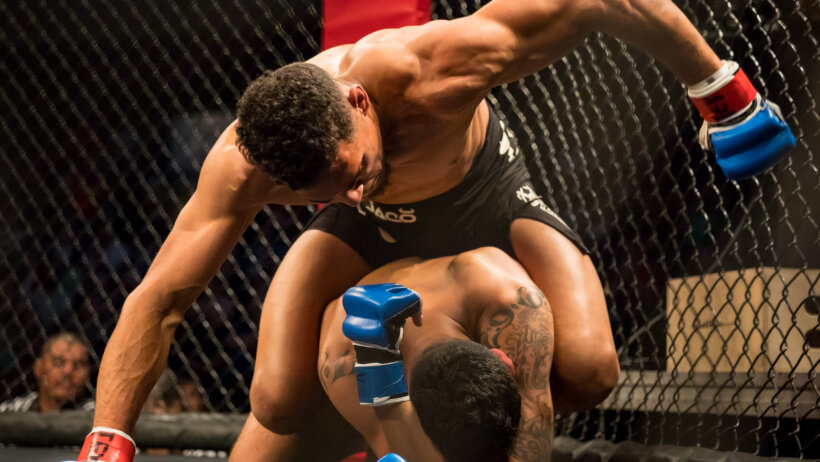 MMA ground-n-pound