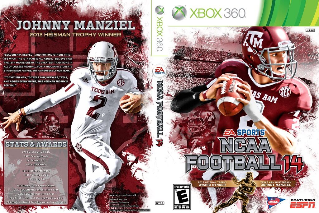 Potential NCAA Football cover.