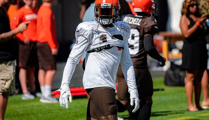 Odell Beckham Jr at Browns practice