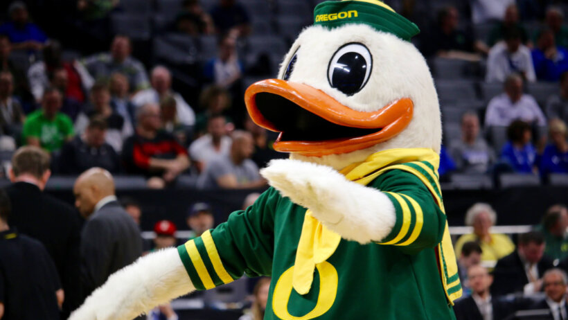 Oregon Ducks mascot