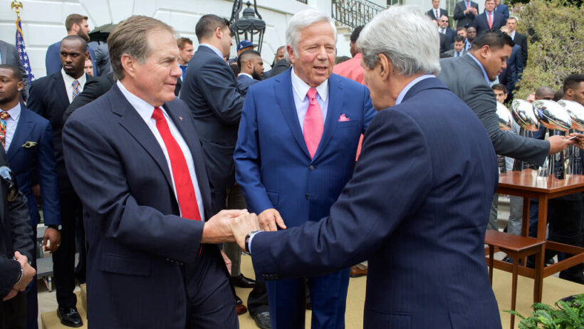 Robert Kraft at the White House