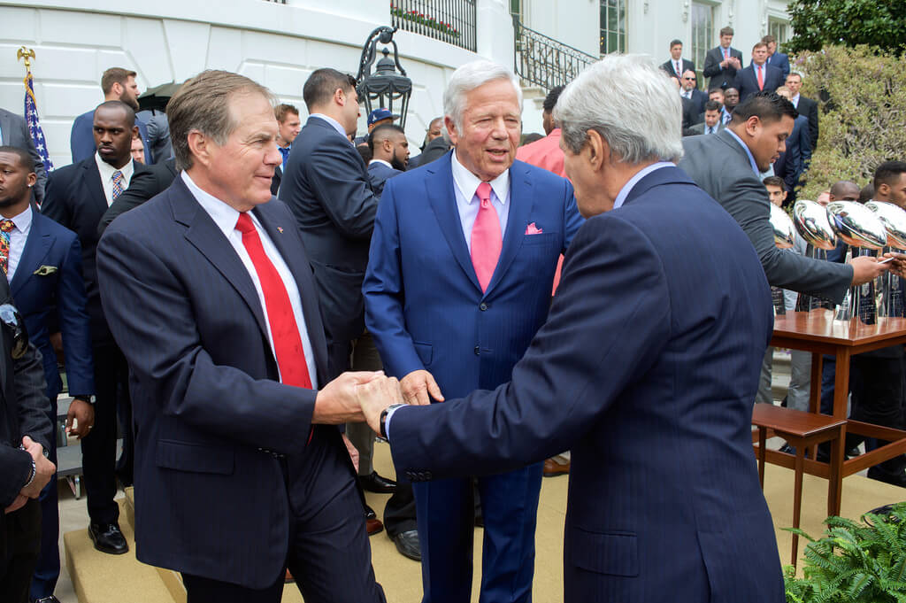 Robert Kraft at the White House