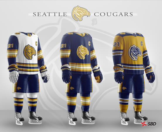 seattle cougars hypothetical uniform