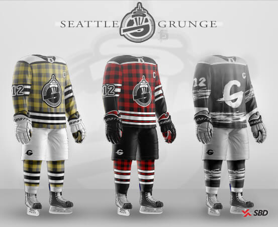 seattle grunge nhl franchise hypothetical