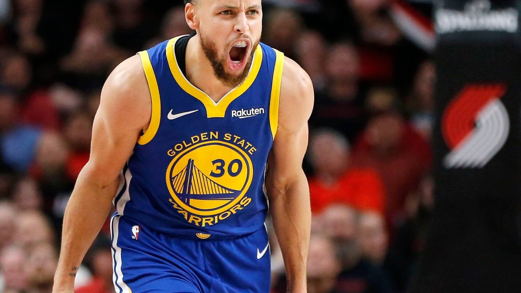 Steph Curry reaction