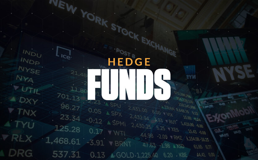 Hedge funds text overlay on sportsbook screen