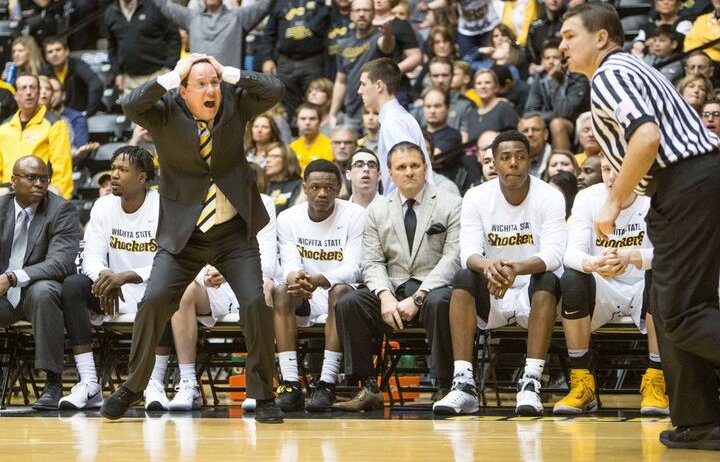 Gregg Marshall reacting to a play