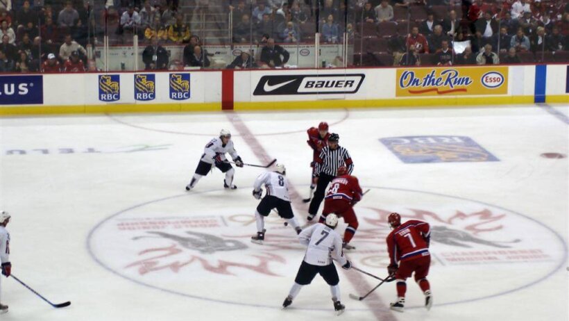 World Junior Championship gold medal game.