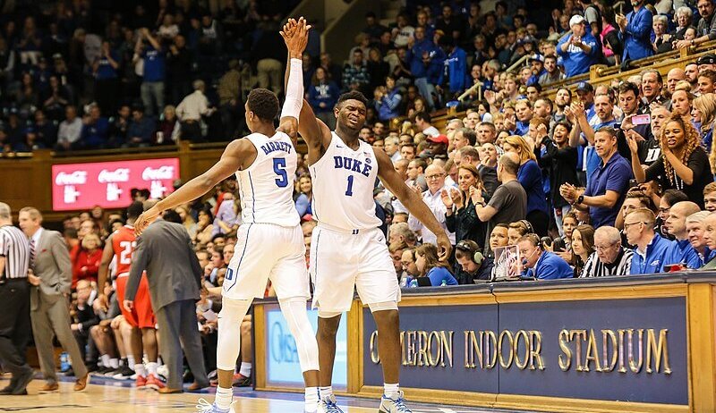 Zion Williamson and RJ Barrett